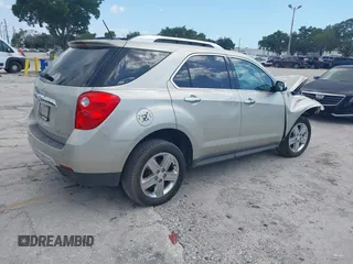 2014 Chevrolet Equinox LTZ with VIN 2GNFLHEK6E6281012, listed as a IAAI auction lot 39797831 with 1 mi miles. Bid and sale history available at carsss.com. Image 4.