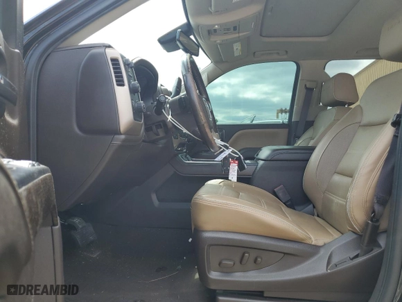 2018 GMC Sierra 1500 Denali with VIN 3GTU2PEJ7JG573691, listed as a Copart auction lot 49163205 with 112,918 mi miles and Salvage Title. Bid and sale history available at carsss.com. Image 7.