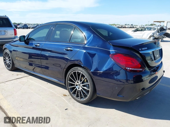 2020 Mercedes-Benz C 300 with VIN 55SWF8DB2LU323828, listed as a IAAI auction lot 42240835 with 74,213 mi miles and . Bid and sale history available at DreamBid. Image 3.