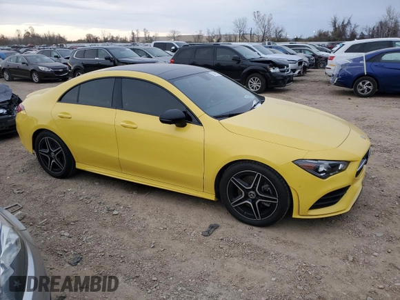 2020 Mercedes-Benz CLA 250 with VIN WDD5J4HB4LN032253, listed as a Copart auction lot 75441353 with 41,731 mi miles and . Bid and sale history available at DreamBid. Image 4.