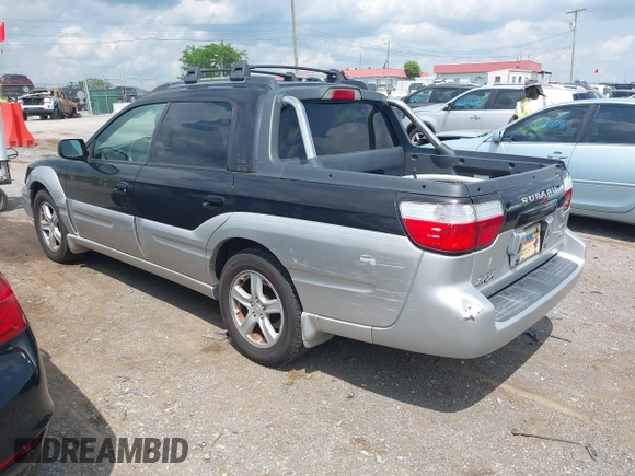 2003 Subaru Baja with VIN 4S4BT61C137104712, listed as a IAAI auction lot 42144458 with 74,721 mi miles and . Bid and sale history available at DreamBid. Image 3.