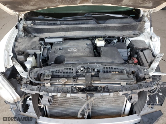 2014 Infiniti QX60 with VIN 5N1AL0MNXEC507359, listed as a Copart auction lot 50095575 with 171,094 mi miles and Salvage Title. Bid and sale history available at carsss.com. Image 12.