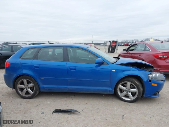 2008 Audi A3 with VIN WAUHF78P78A106654, listed as a IAAI auction lot 41626185 with 111,079 mi miles. Bid and sale history available at carsss.com. Image 13.