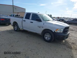 2019 Ram 1500 Classic Express with VIN 1C6RR6FTXKS657937, listed as a IAAI auction lot 41692421 with 163,175 mi miles. Bid and sale history available at carsss.com. Image 1.