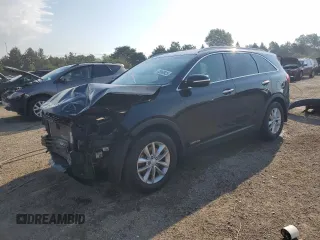 2017 Kia Sorento LX with VIN 5XYPGDA53HG321418, listed as a Copart auction lot 63060925 with 93,200 mi miles and Salvage title. Bid and sale history available at DreamBid. Image 1.
