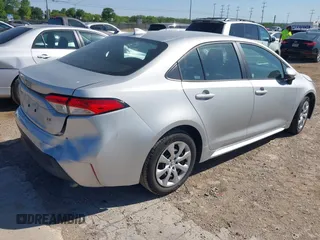 2024 Toyota Corolla LE with VIN 5YFB4MDEXRP160075, listed as a IAAI auction lot 41977939 with 20,049 mi miles. Bid and sale history available at carsss.com. Image 4.