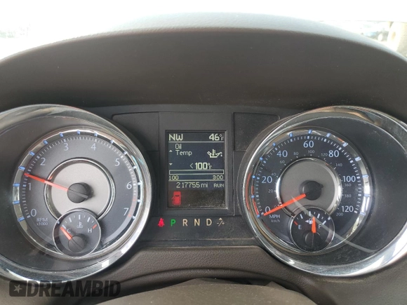 2014 Chrysler Town & Country Touring-L with VIN 2C4RC1CG1ER258845, listed as a Copart auction lot 52447705 with 217,755 mi miles and Salvage Title. Bid and sale history available at carsss.com. Image 9.