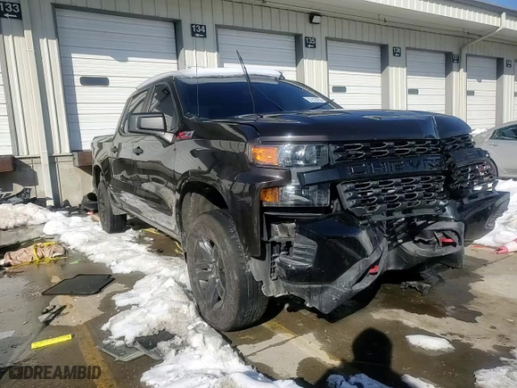 2019 Chevrolet Silverado 1500 Custom Trail Boss with VIN 1GCPYCEF6KZ328611, listed as a Copart auction lot 87818205 with 139,445 mi miles and Salvage Title. Bid and sale history available at carsss.com. Image 11.