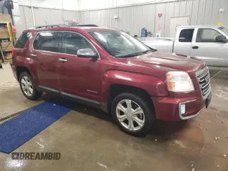 2017 GMC Terrain SLT with VIN 2GKFLUEK7H6106830, listed as a Copart auction lot 47206425 with 127,559 mi miles and Salvage Title. Bid and sale history available at DreamBid. Image 4.
