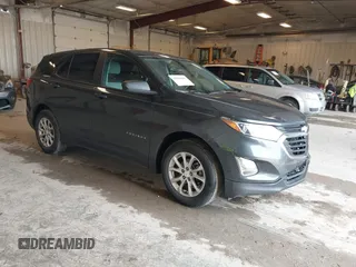2021 Chevrolet Equinox LS with VIN 2GNAXHEV0M6110957, listed as a IAAI auction lot 42184041 with 63,540 mi miles and . Bid and sale history available at DreamBid. Image 1.