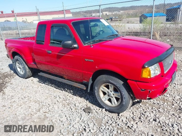 2003 Ford Ranger XL Fleet with VIN 1FTZR45E93PB40343, listed as a IAAI auction lot 42074328 with Not provided miles and . Bid and sale history available at DreamBid. Image 1.