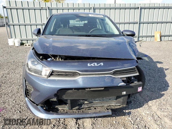 2023 Kia Rio S with VIN 3KPA25AD5PE548218, listed as a Copart auction lot 71808674 with 24,412 mi miles and Salvage Title. Bid and sale history available at DreamBid. Image 5.