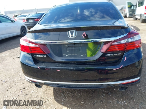 2016 Honda Accord Sport with VIN 1HGCR2F58GA025560, listed as a IAAI auction lot 42230380 with 178,148 mi miles and . Bid and sale history available at DreamBid. Image 17.