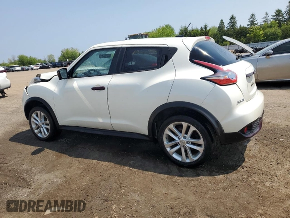 2015 Nissan Juke SL with VIN JN8AF5MV0FT563986, listed as a Copart auction lot 58776575 with 130,275 mi miles and Salvage title. Bid and sale history available at DreamBid. Image 2.