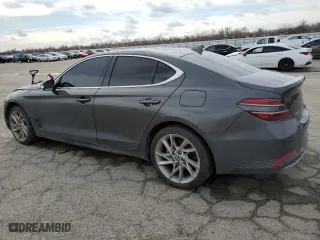 2022 Genesis G70 2.0T with VIN KMTG34TA3NU099626, listed as a Copart auction lot 42889194 with 24,212 mi miles. Bid and sale history available at carsss.com. Image 2.