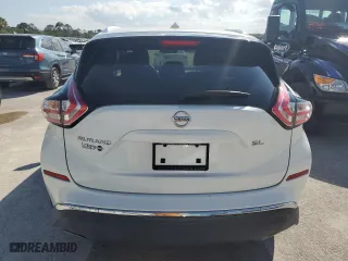 2015 Nissan Murano SL with VIN 5N1AZ2MG0FN290650, listed as a Copart auction lot 44533015 with 0 mi miles and Salvage Title. Bid and sale history available at carsss.com. Image 6.
