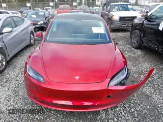 2024 Tesla Model 3 Long Range with VIN 5YJ3E1EB5RF733965, listed as a IAAI auction lot 41613919 with 11,570 mi miles and . Bid and sale history available at DreamBid. Image 12.