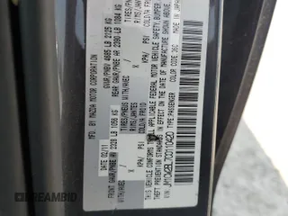 2012 Mazda 5 Sport z VIN JM1CW2BL7C0110420, wystawiony jako Copart lot #59150885 z przebiegiem Nie podano mil oraz Czysty tytuł • Clean title. Historia ofert i sprzedaży dostępna na DreamBid. Obrazek 13.