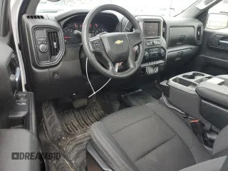 2021 Chevrolet Silverado 1500 Work Truck with VIN 3GCNWAEF2MG407021, listed as a Copart auction lot 42676445 with 24,628 mi miles and Salvage Title. Bid and sale history available at carsss.com. Image 8.