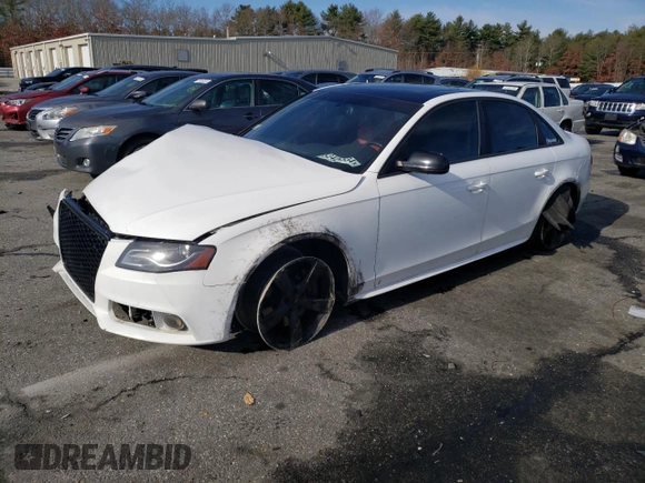 2012 Audi S4 Prestige with VIN WAUKGAFL7CA100121, listed as a Copart auction lot 82424634 with 121,925 mi miles and Clean Title. Bid and sale history available at carsss.com. Image 1.