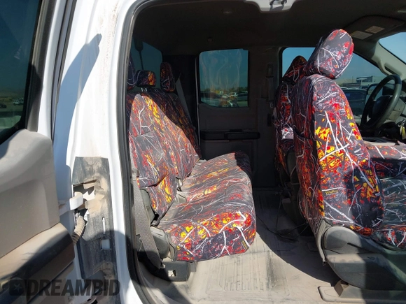 2018 Ford F-150 XL with VIN 1FTFX1E55JKC56558, listed as a IAAI auction lot 42256824 with 98,484 mi miles and . Bid and sale history available at DreamBid. Image 8.
