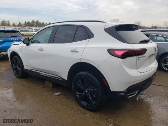 2025 Buick Envision Sport Touring with VIN LRBFZLE48SD029348, listed as a Copart auction lot 43456005 with 37 mi miles and Salvage Title. Bid and sale history available at carsss.com. Image 2.