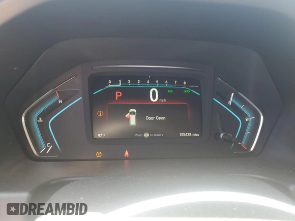 2019 Honda Odyssey EX с VIN 5FNRL6H55KB016040, выставлен на аукционе Copart как лот 64958225 с пробегом 105 428 миль миль и Списание • Salvage title. История ставок и продаж доступна на DreamBid. Изображение 9.