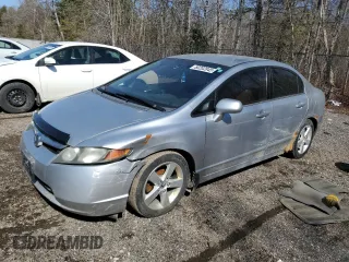 2007 Honda Civic Sdn LX with VIN 2HGFA165X7H003267, listed as a Copart auction lot 50202845 with 321,987 mi miles and Clean Title. Bid and sale history available at carsss.com. Image 1.