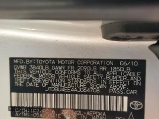2010 Toyota Corolla with VIN JTDBU4EE4AJ064708, listed as a Copart auction lot 49466995 with 167,698 mi miles and Salvage Title. Bid and sale history available at carsss.com. Image 14.