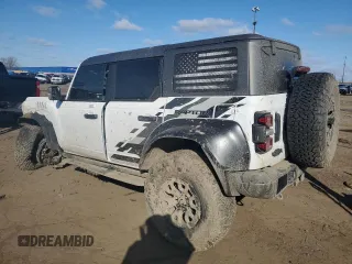2023 Ford Bronco Raptor with VIN 1FMEE5JRXPLC05041, listed as a Copart auction lot 52328385 with 5,458 mi miles and Clean title. Bid and sale history available at DreamBid. Image 2.