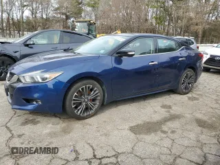 2016 Nissan Maxima S with VIN 1N4AA6AP8GC437341, listed as a Copart auction lot 48378135 with 103,488 mi miles and Salvage Title. Bid and sale history available at DreamBid. Image 1.