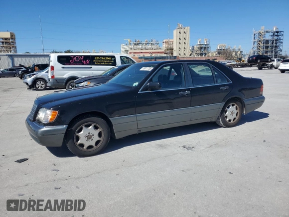 1995 Mercedes-Benz S 320 with VIN WDBGA32E7SA235612, listed as a Copart auction lot 46911705 with 119,900 mi miles and Clean Title. Bid and sale history available at DreamBid. Image 1.