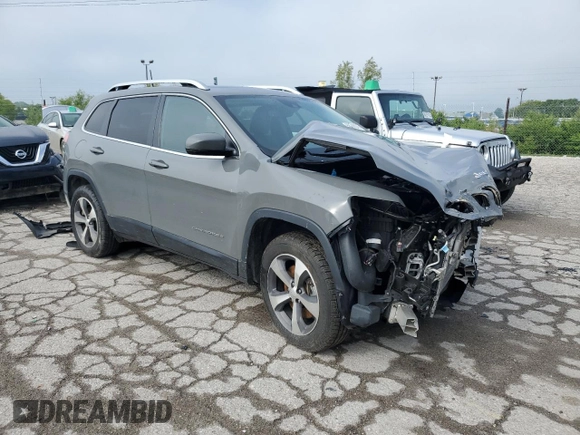 2021 Jeep Cherokee Limited z VIN 1C4PJMDX4MD167809, wystawiony jako Copart lot #58706045 z przebiegiem 53 360 mil mil oraz Szkoda całkowita • Salvage title. Historia ofert i sprzedaży dostępna na DreamBid. Obrazek 4.