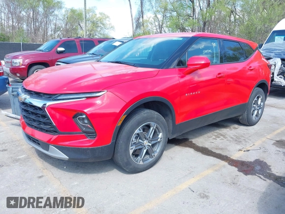 2023 Chevrolet Blazer LT z VIN 3GNKBCR44PS168938, wystawiony jako IAAI lot #42014810 z przebiegiem 59 931 mil mil oraz . Historia ofert i sprzedaży dostępna na DreamBid. Obrazek 17.