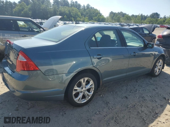2012 Ford Fusion SE with VIN 3FAHP0HG2CR295998, listed as a Copart auction lot 62371575 with 133,698 mi miles and Clean title. Bid and sale history available at DreamBid. Image 3.