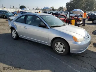 2002 Honda Civic LX with VIN 1HGEM21582L070249, listed as a Copart auction lot 86905734 with 157,554 mi miles and Salvage Title. Bid and sale history available at carsss.com. Image 4.
