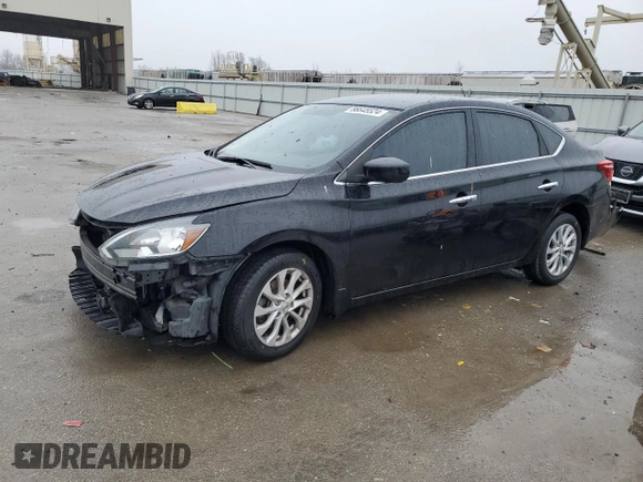 2018 Nissan Sentra SV with VIN 3N1AB7AP3JY210685, listed as a Copart auction lot 86645524 with 49,684 mi miles and Salvage Title. Bid and sale history available at DreamBid. Image 1.