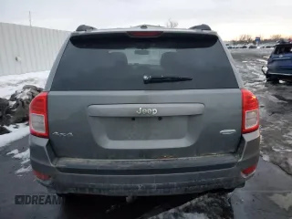 2013 Jeep Compass Latitude with VIN 1C4NJDEB5DD246108, listed as a Copart auction lot 47286445 with 106,028 mi miles and Salvage Title. Bid and sale history available at carsss.com. Image 6.