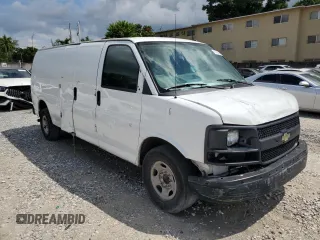2014 Chevrolet Express Cargo Van with VIN 1GCWGGFA6E1200350, listed as a Copart auction lot 71770774 with 0 mi miles and Clean Title. Bid and sale history available at carsss.com. Image 4.