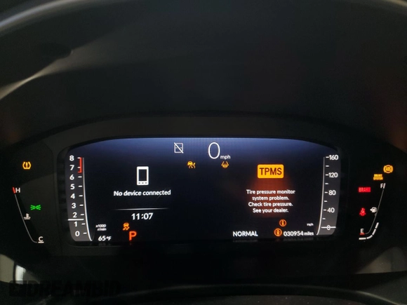 2022 Honda Civic Touring z VIN 2HGFE1F91NH313585, wystawiony jako Copart lot #56042115 z przebiegiem 30 954 mil mil oraz Szkoda całkowita • Salvage title. Historia ofert i sprzedaży dostępna na DreamBid. Obrazek 9.