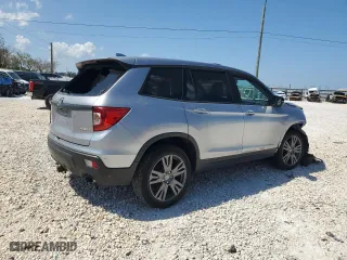 2021 Honda Passport EX-L with VIN 5FNYF8H54MB038872, listed as a Copart auction lot 56015634 with 0 mi miles and Non Repairable. Bid and sale history available at carsss.com. Image 3.