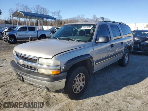 2004 Chevrolet Suburban LS with VIN 1GNEC16Z34J262904, listed as a Copart auction lot 88087935 with 232,137 mi miles and Salvage Title. Bid and sale history available at carsss.com. Image 1.