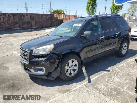 2014 GMC Acadia SLE with VIN 1GKKRNED5EJ327149, listed as a Copart auction lot 52569295 with 95,678 mi miles and Salvage Title. Bid and sale history available at carsss.com. Image 1.