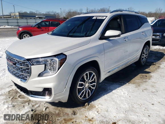 2024 GMC Terrain Denali with VIN 3GKALXEG9RL248701, listed as a Copart auction lot 45348185 with 9,184 mi miles and Non repairable. Bid and sale history available at DreamBid. Image 1.