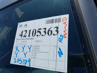 2003 Toyota Corolla CE with VIN 1NXBR32E83Z070119, listed as a IAAI auction lot 42105363 with 205,109 mi miles and . Bid and sale history available at DreamBid. Image 17.