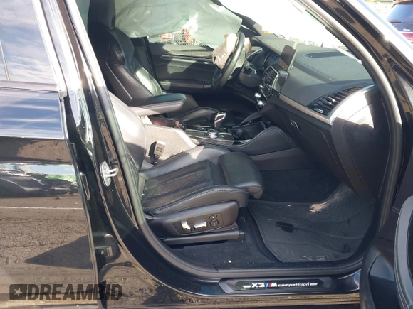 2020 BMW X3 M z VIN 5YMTS0C00L9B87771, wystawiony jako IAAI lot #40475009 z przebiegiem Nie podano mil oraz . Historia ofert i sprzedaży dostępna na DreamBid. Obrazek 5.
