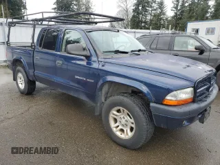 2002 Dodge Dakota Sport with VIN 1B7HG38N72S720953, listed as a Copart auction lot 43484255 with 0 mi miles and Clean Title. Bid and sale history available at carsss.com. Image 4.