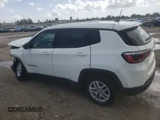 2019 Jeep Compass Sport z VIN 3C4NJCAB1KT637151, wystawiony jako Copart lot #60116915 z przebiegiem 74 149 mil mil oraz Nie do naprawy • Non repairable. Historia ofert i sprzedaży dostępna na DreamBid. Obrazek 2.