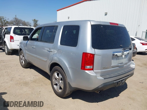 2012 Honda Pilot EX-L with VIN 5FNYF3H54CB008966, listed as a IAAI auction lot 41780699 with 167,966 mi miles. Bid and sale history available at carsss.com. Image 3.