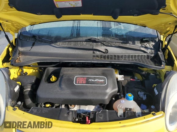 2014 FIAT 500L Trekking with VIN ZFBCFADH8EZ013585, listed as a Copart auction lot 76193764 with 0 mi miles and Salvage Title. Bid and sale history available at carsss.com. Image 11.